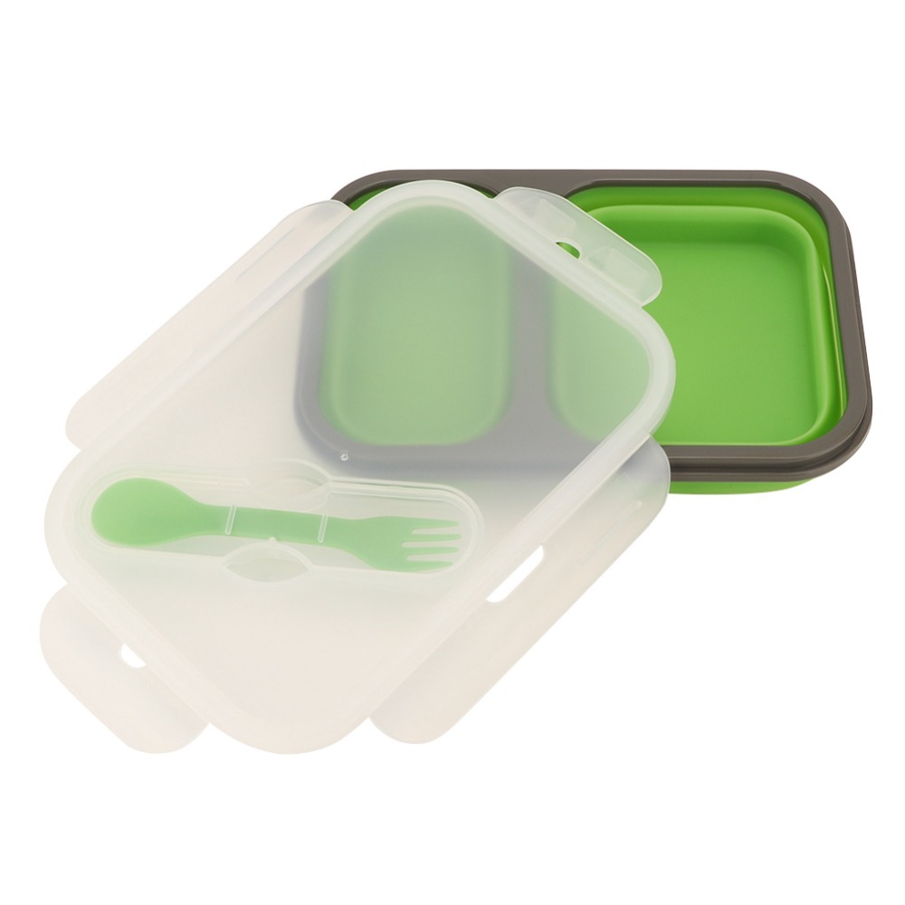 Meal Prep Bowl - 2 SZT. Praktyczny składany pojemnik na