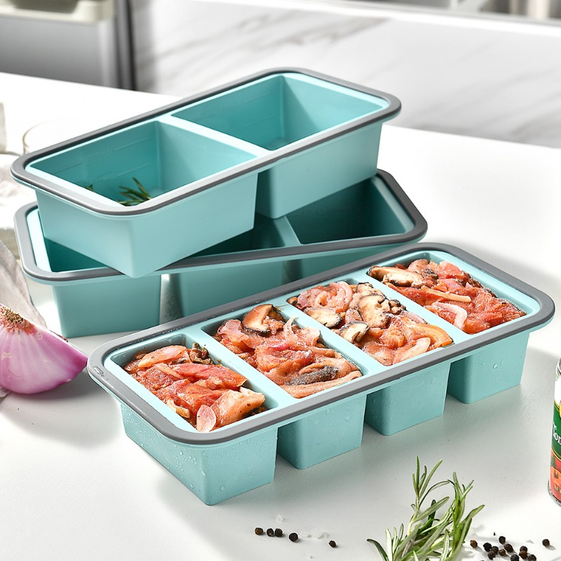 Meal Prep Template - Duże foremki do zamrażania kostek lodu