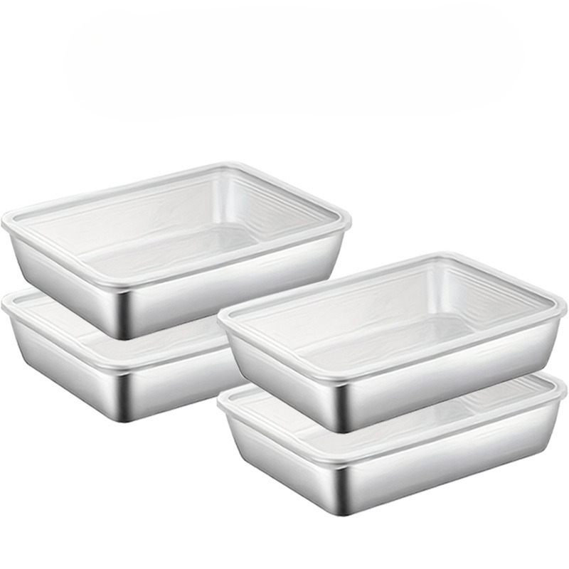 Meal Prep Kitchen - 4-częściowy zestaw pojemników na żywność ze