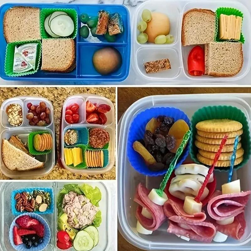 ● 12/24 szt. Silikonowe przegr – Meal Prep Template recenzja i cena