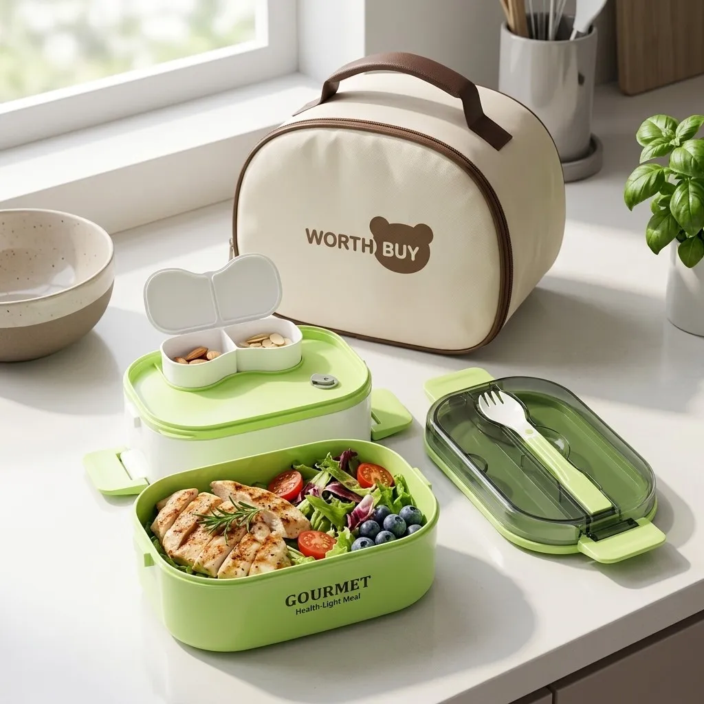 Plastikowe pojemniki na lunch, – Meal Prep Or Prep Meal recenzja i cena
