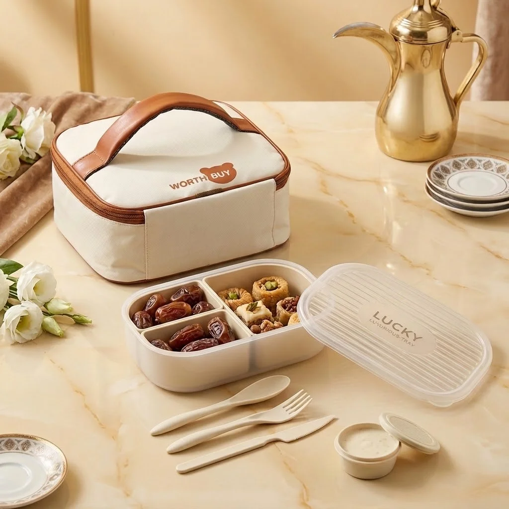 Plastikowe pudełko na lunch z  – Meal Prep Or Prep Meal recenzja i cena